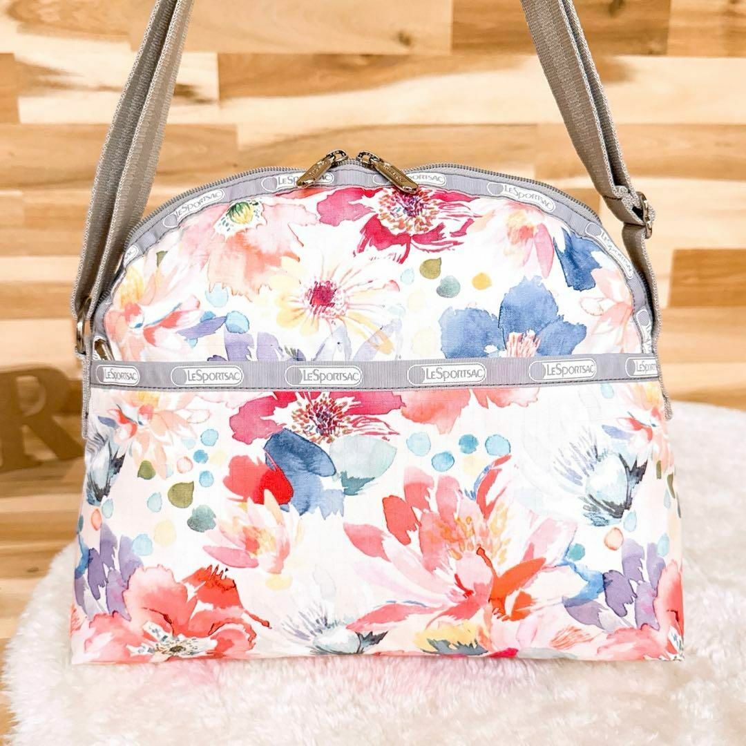 LeSportsac - 美品【レスポートサック】水彩フラワー花柄 LeSportsac - 美品【レスポートサック】水彩フラワー花柄