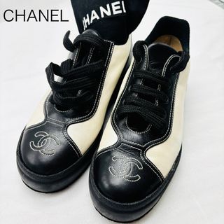 CHANEL - 【希少】CHANEL ココマーク G39792 スニーカー CHANEL - 【希少】CHANEL ココマーク G39792 スニーカー