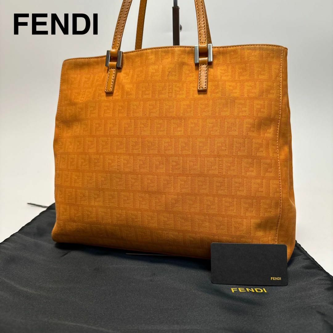 FENDI - n80【極美品】Gカード 保存袋付 フェンディ ズッキーノ FENDI - n80【極美品】Gカード 保存袋付 フェンディ ズッキーノ