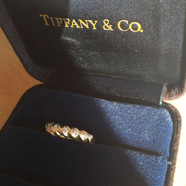 当季大流行 - Co. & Tiffany Tiffany ダイヤリング k18 リング(指輪)