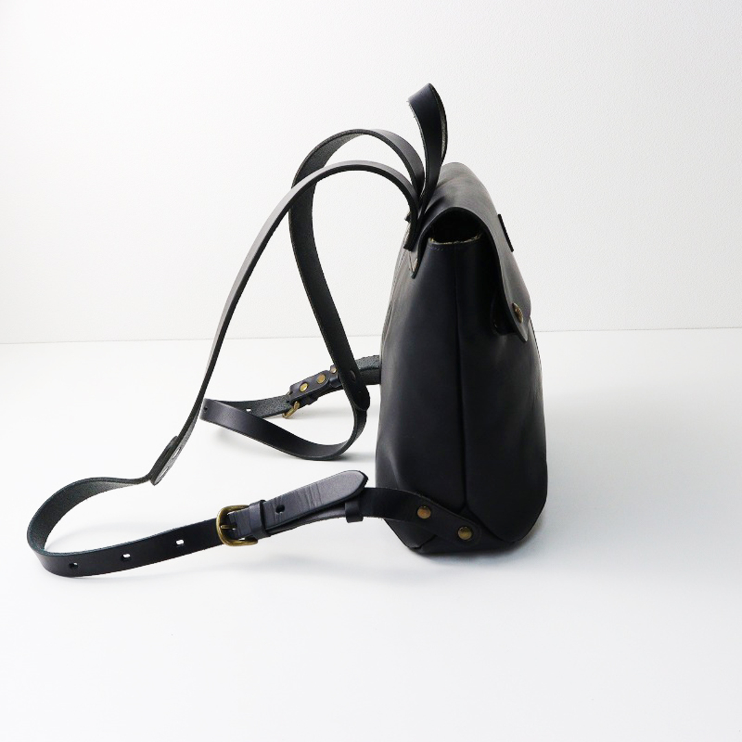 美品 クレドラン CLEDRAN MARCHE マルシェ RUCKSUCK/ブラック 美品 クレドラン CLEDRAN MARCHE マルシェ RUCKSUCK/ブラック