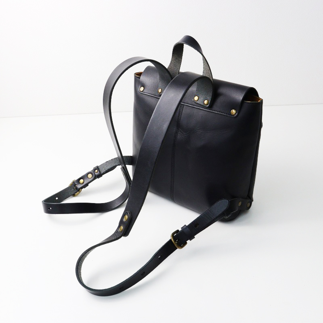 美品 クレドラン CLEDRAN MARCHE マルシェ RUCKSUCK/ブラック 美品 クレドラン CLEDRAN MARCHE マルシェ RUCKSUCK/ブラック