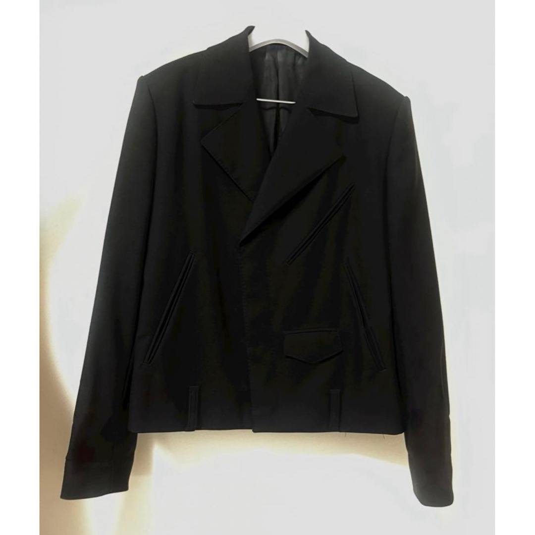 LAD MUSICIAN - LAD MUSICIAN 23AW ギャバジン RIDERS JACKETの LAD MUSICIAN - LAD MUSICIAN 23AW ギャバジン RIDERS JACKETの