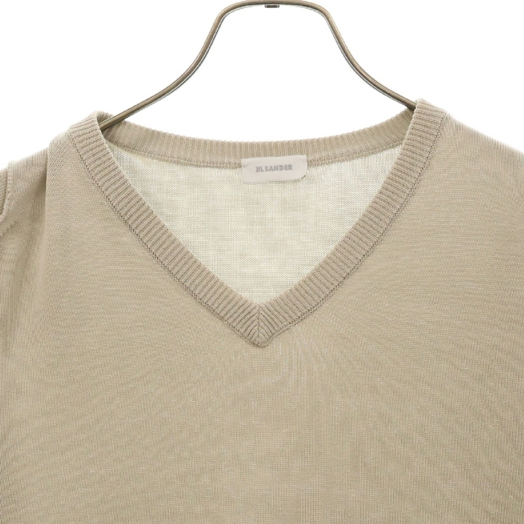 JIL SANDER - JIL SANDER ジルサンダー Vネック 長袖ニット JIL SANDER - JIL SANDER ジルサンダー Vネック 長袖ニット