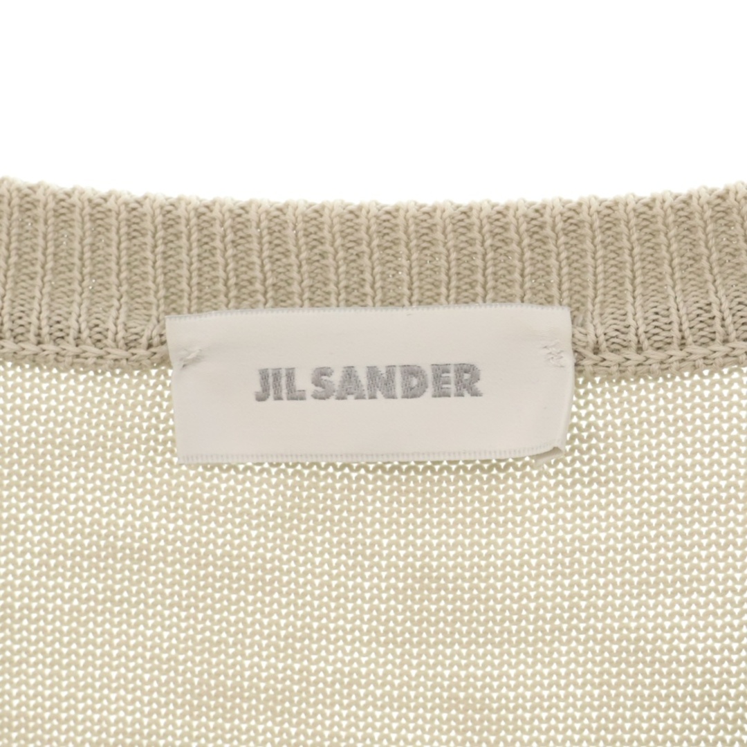 JIL SANDER - JIL SANDER ジルサンダー Vネック 長袖ニット JIL SANDER - JIL SANDER ジルサンダー Vネック 長袖ニット