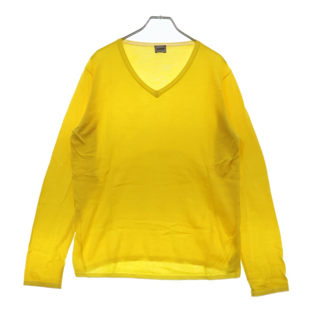 JIL SANDER - JIL SANDER ジルサンダー Vネック 長袖ニット JIL SANDER - JIL SANDER ジルサンダー Vネック 長袖ニット