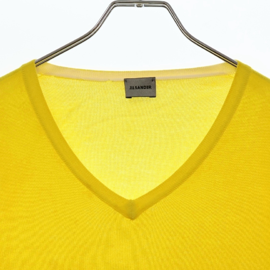 JIL SANDER - JIL SANDER ジルサンダー Vネック 長袖ニット JIL SANDER - JIL SANDER ジルサンダー Vネック 長袖ニット