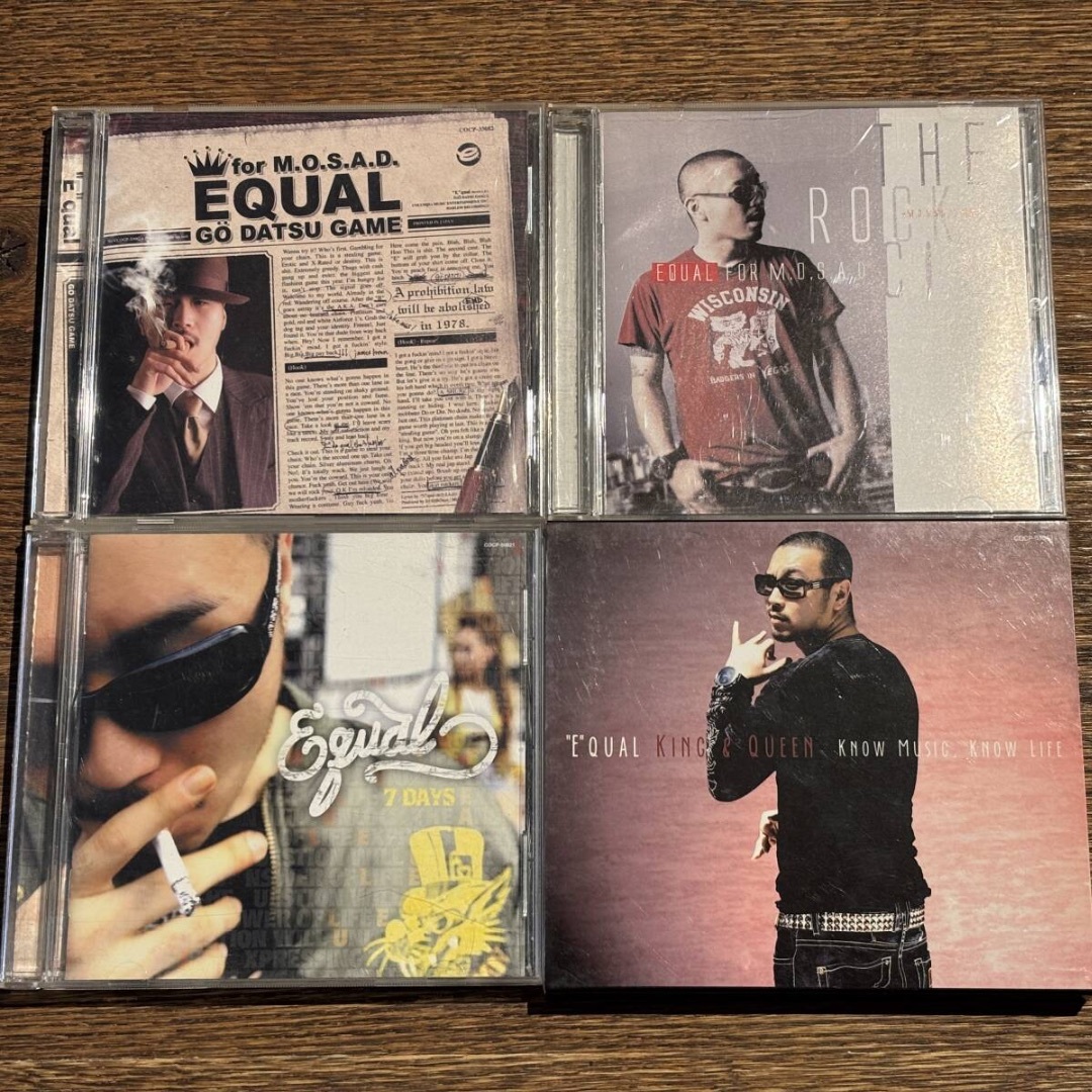 【Equal】アルバム4セット エンタメ/ホビーのCD(ヒップホップ/ラップ)の商品写真