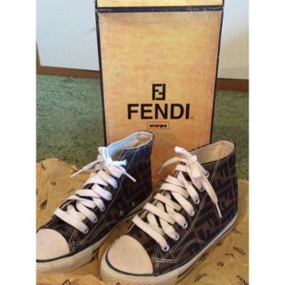 フェンディ(FENDI)のFENDI  ズッカ柄スニーカー(スニーカー)