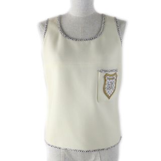 CHANEL - シャネル CHANEL クルーズライン 半袖ニット38 ひめか CHANEL - シャネル CHANEL クルーズライン 半袖ニット38 ひめか