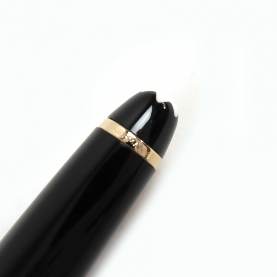 MONTBLANC(モンブラン)の良品△MONTBLANC モンブラン マイスターシュテュック クラシック ホワイトスター シャープペンシル ブラック ゴールド ドイツ製 メンズ インテリア/住まい/日用品の文房具(ペン/マーカー)の商品写真