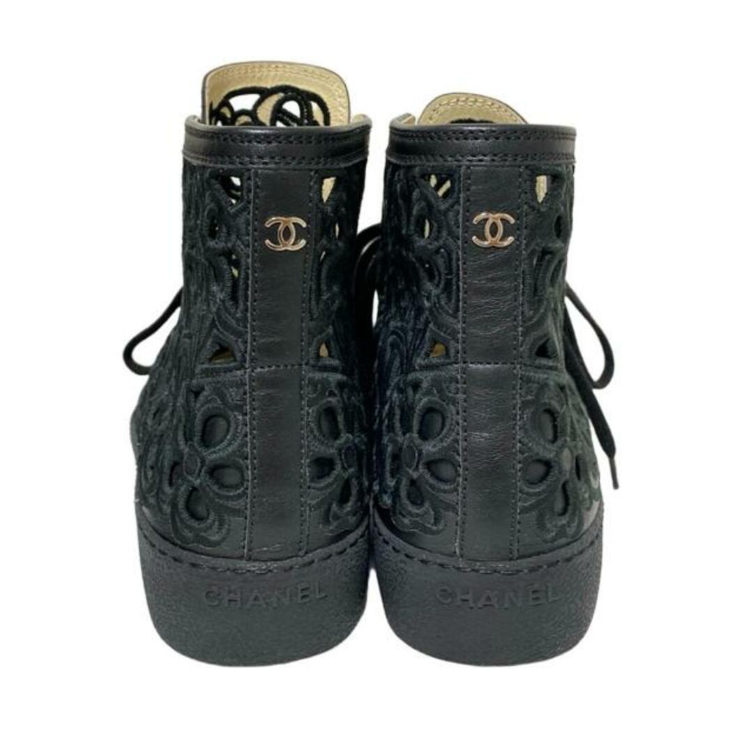 CHANEL - CHANEL(シャネル) スニーカー レディース - 黒 CHANEL - CHANEL(シャネル) スニーカー レディース - 黒