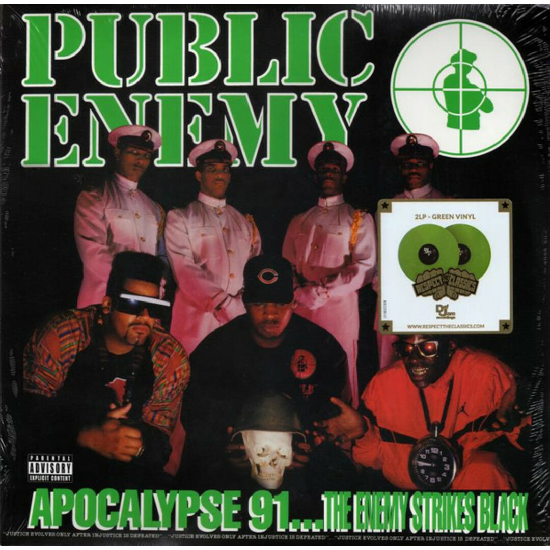 米2LP Public Enemy Apocalypse 91... The Enemy Strikes Black B002338001 Def Jam Recordings /00520