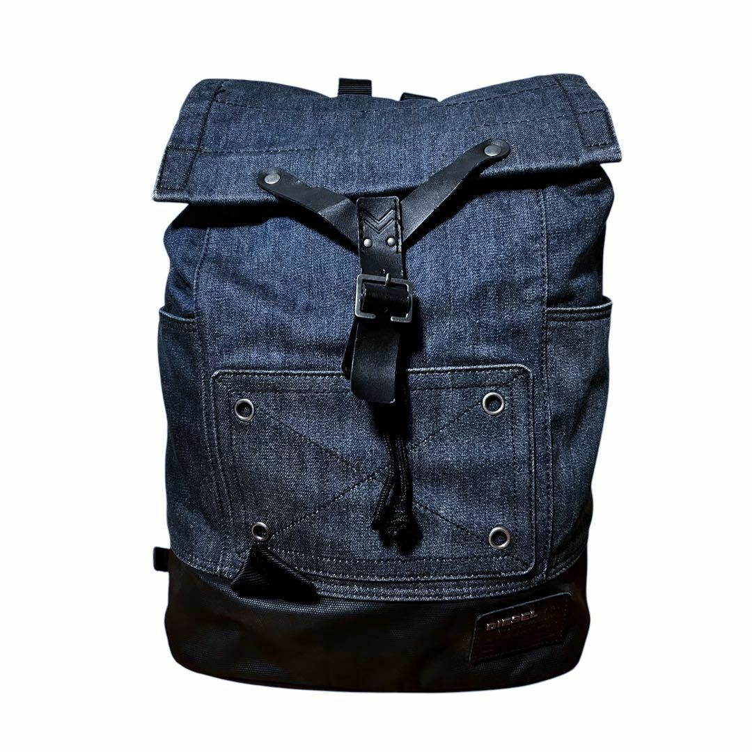 高感度ショップで2023年売れたブランド DIESEL - 美品 ディーゼル リュックサック バックパック デニム バッグ