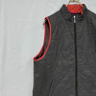 美品✨ ウィッテム HUITIEME 中綿ベスト ノースリーブ 大きめ カーキ (ベスト)