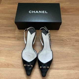 CHANEL - 超美品 シャネル CHANEL パンプス 総柄 伊製 03 CHANEL - 超美品 シャネル CHANEL パンプス 総柄 伊製 03