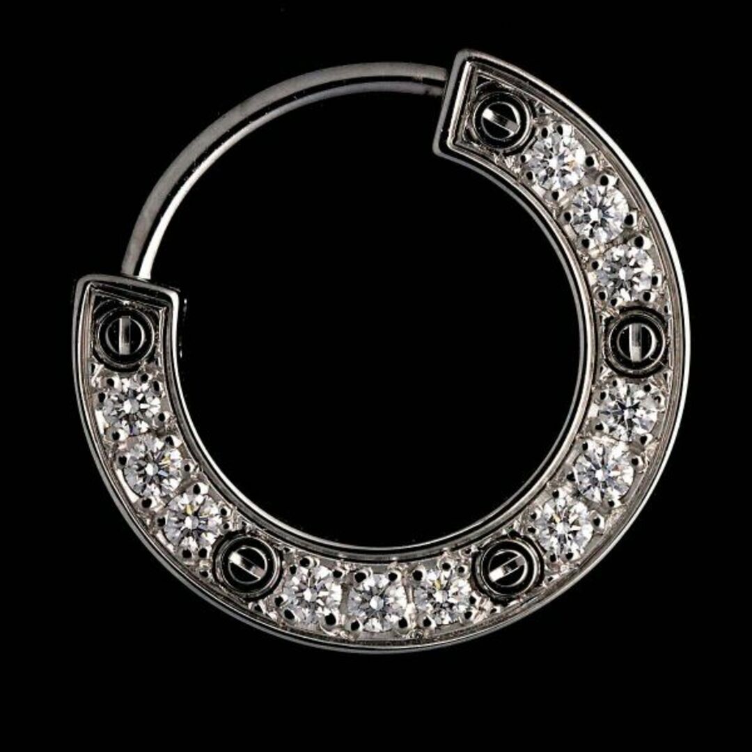 Cartier - カルティエ Cartier ラブ シングル ピアス ダイヤ K18 Cartier - カルティエ Cartier ラブ シングル ピアス ダイヤ K18