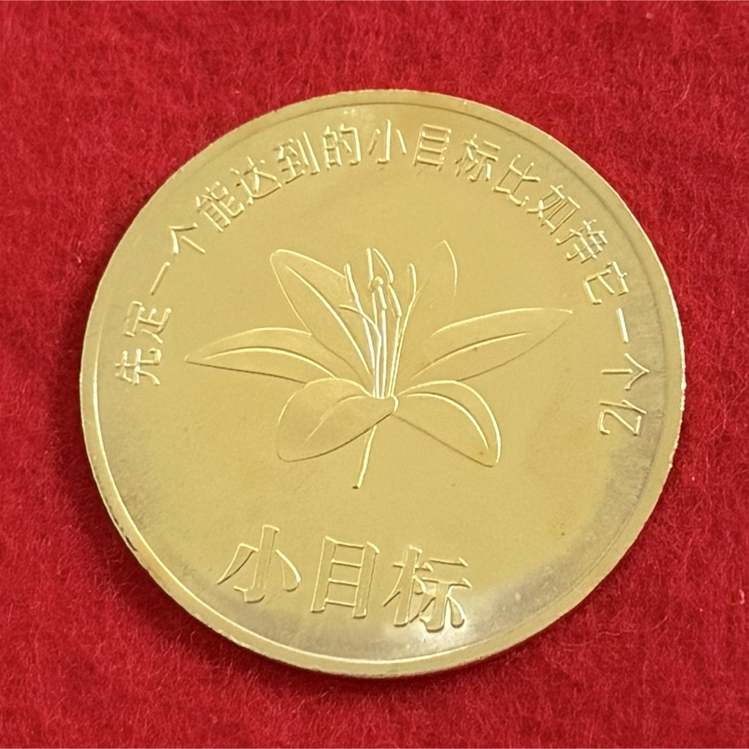 中国 古銭 虎 一億記念 大型 コイン 中華 花 小目标 海外の通販