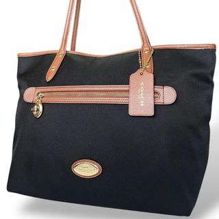 COACH - ほぼ未使用品 コーチ リース トート ハンドバッグ COACH - ほぼ未使用品 コーチ リース トート ハンドバッグ