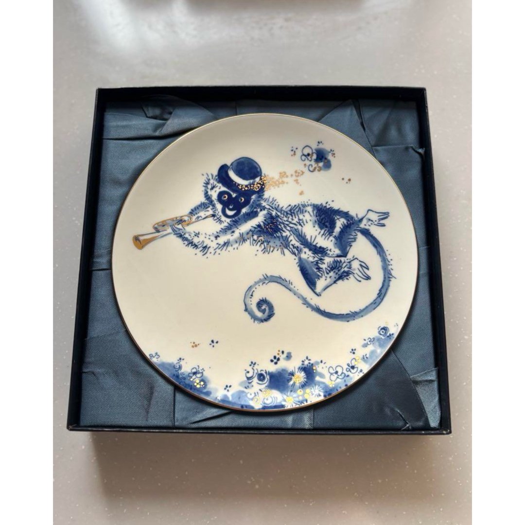 MEISSEN - マイセンイヤープレート 2004 トランペットを吹く陽気 MEISSEN - マイセンイヤープレート 2004 トランペットを吹く陽気