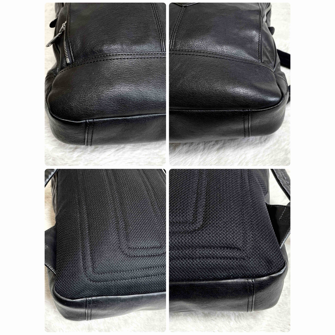 DIESEL - DIESEL ディーゼル 大容量 レザー 型押し バックパック DIESEL - DIESEL ディーゼル 大容量 レザー 型押し バックパック