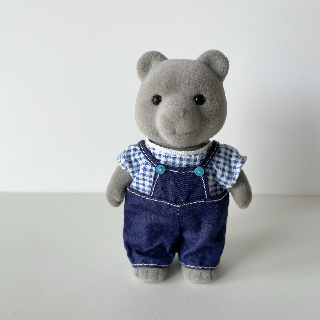 シルバニア 初期 グレークマ お父さん 廃盤の通販 by りな's シルバニア 初期 グレークマ お父さん 廃盤の通販 by りな's