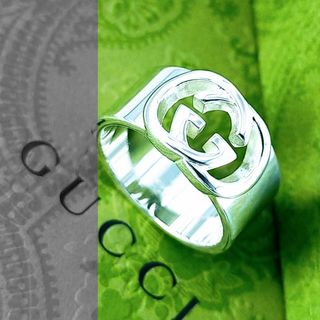 GUCCI - 美品△GUCCI グッチ 455318 GHOST ゴーストリング 指輪 GUCCI - 美品△GUCCI グッチ 455318 GHOST ゴーストリング 指輪