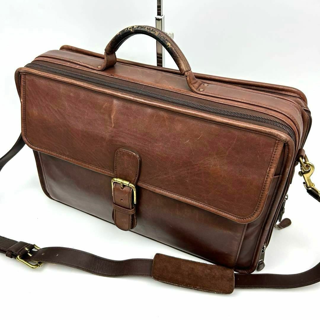 COACH - オールドコーチ ビジネスバッグ ブリーフケース 2way COACH - オールドコーチ ビジネスバッグ ブリーフケース 2way