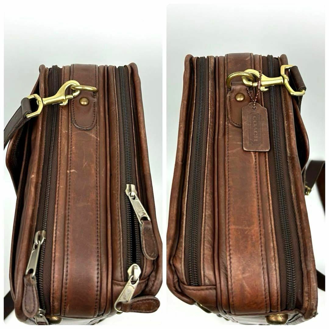 COACH - オールドコーチ ビジネスバッグ ブリーフケース 2way COACH - オールドコーチ ビジネスバッグ ブリーフケース 2way