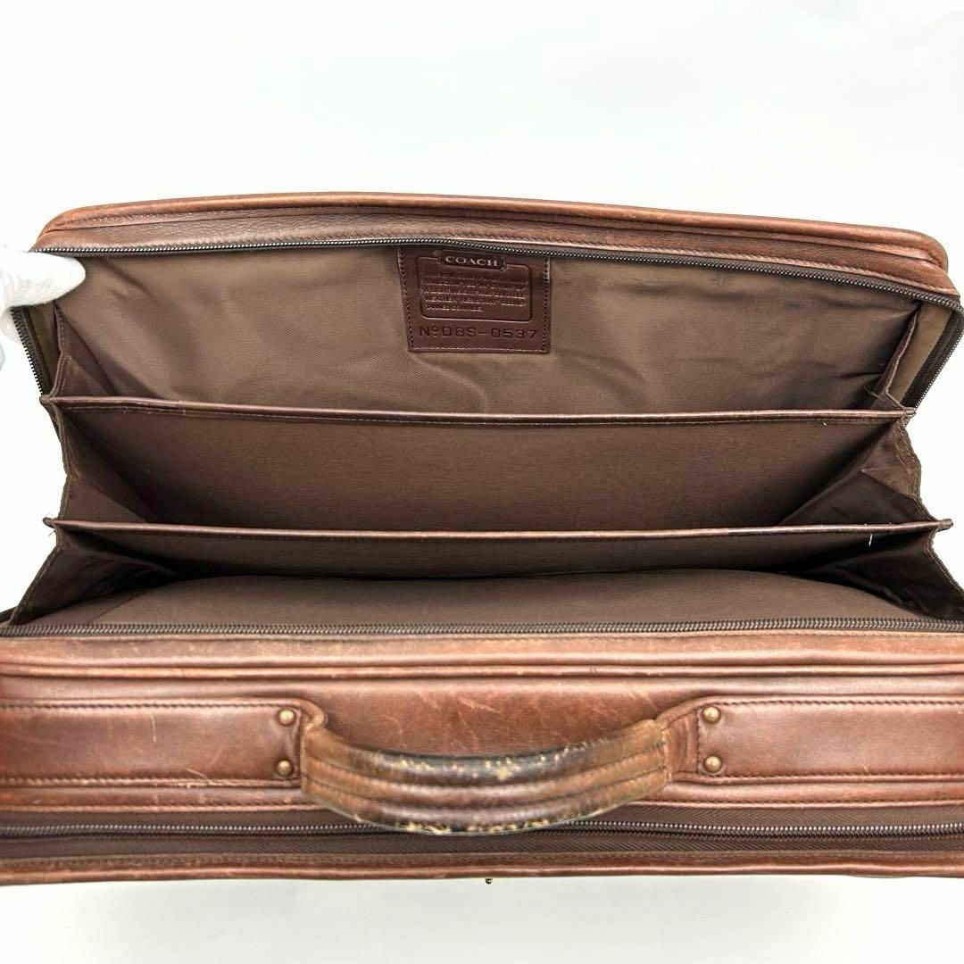 COACH - オールドコーチ ビジネスバッグ ブリーフケース 2way COACH - オールドコーチ ビジネスバッグ ブリーフケース 2way