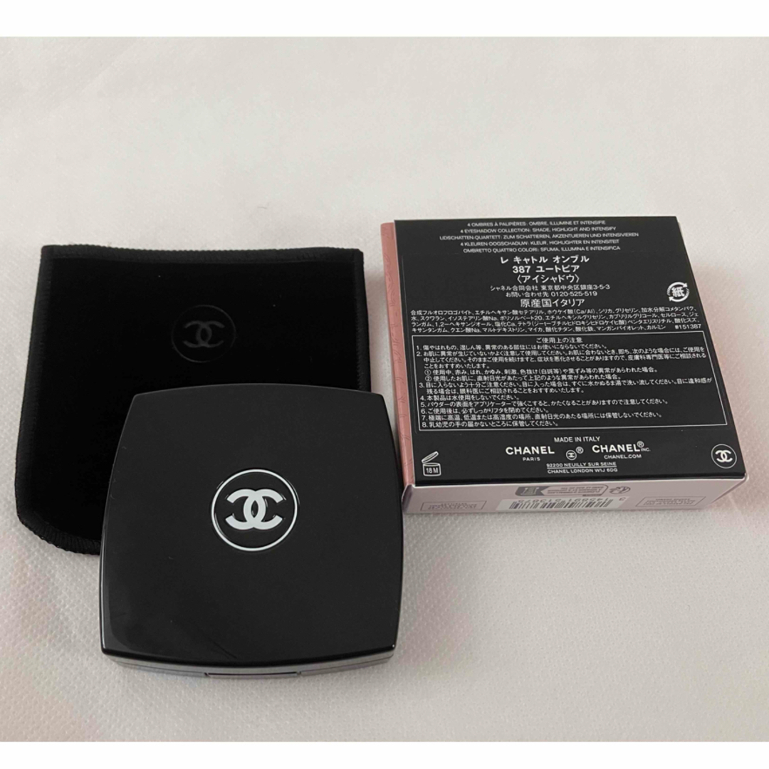 CHANEL - 【CHANEL】レ キャトル オンブル 387 ユートピアの通販 CHANEL - 【CHANEL】レ キャトル オンブル 387 ユートピアの通販