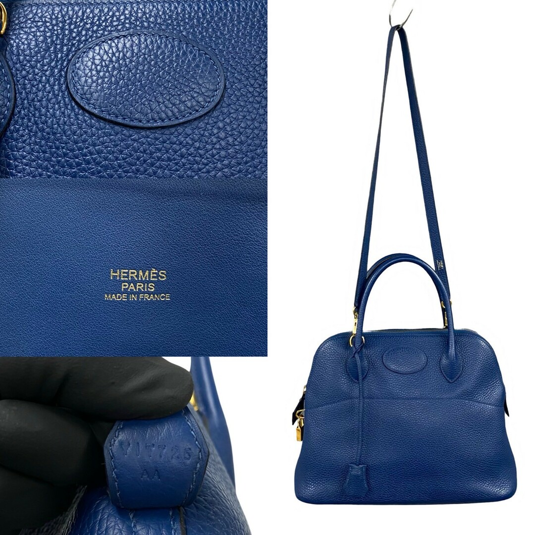 HERMES - ほぼ未使用 箱 袋付 Y 刻印 HERMES エルメス ボリード HERMES - ほぼ未使用 箱 袋付 Y 刻印 HERMES エルメス ボリード