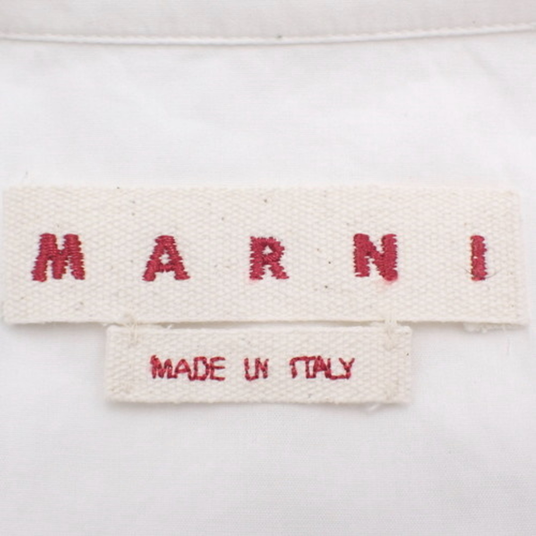 MARNI - MARNI(マルニ) ロゴ刺 シャツ トップス 2023年 半袖 MARNI - MARNI(マルニ) ロゴ刺 シャツ トップス 2023年 半袖