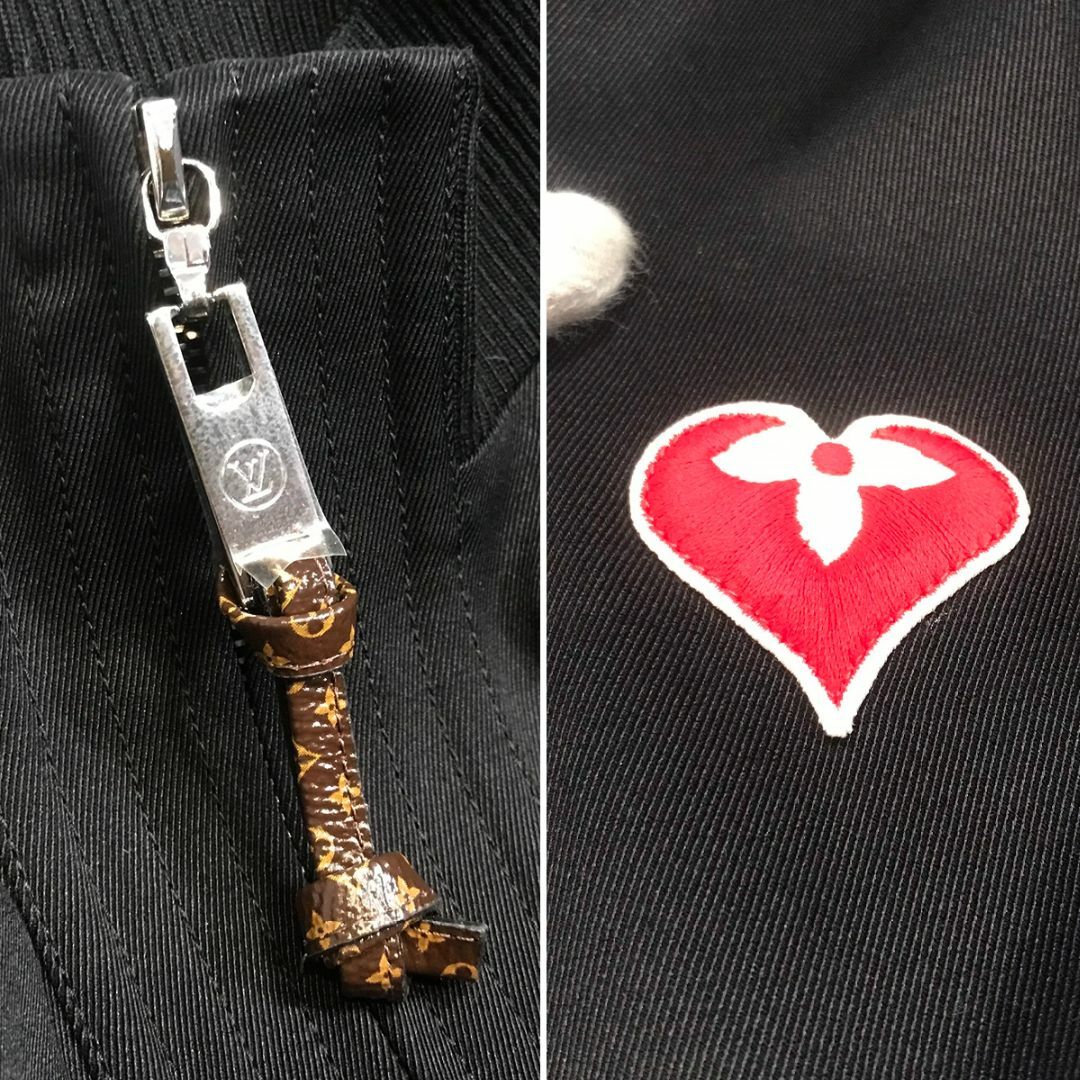 LOUIS VUITTON - 新品同様 ルイヴィトン ハート 半袖 ジップ LOUIS VUITTON - 新品同様 ルイヴィトン ハート 半袖 ジップ