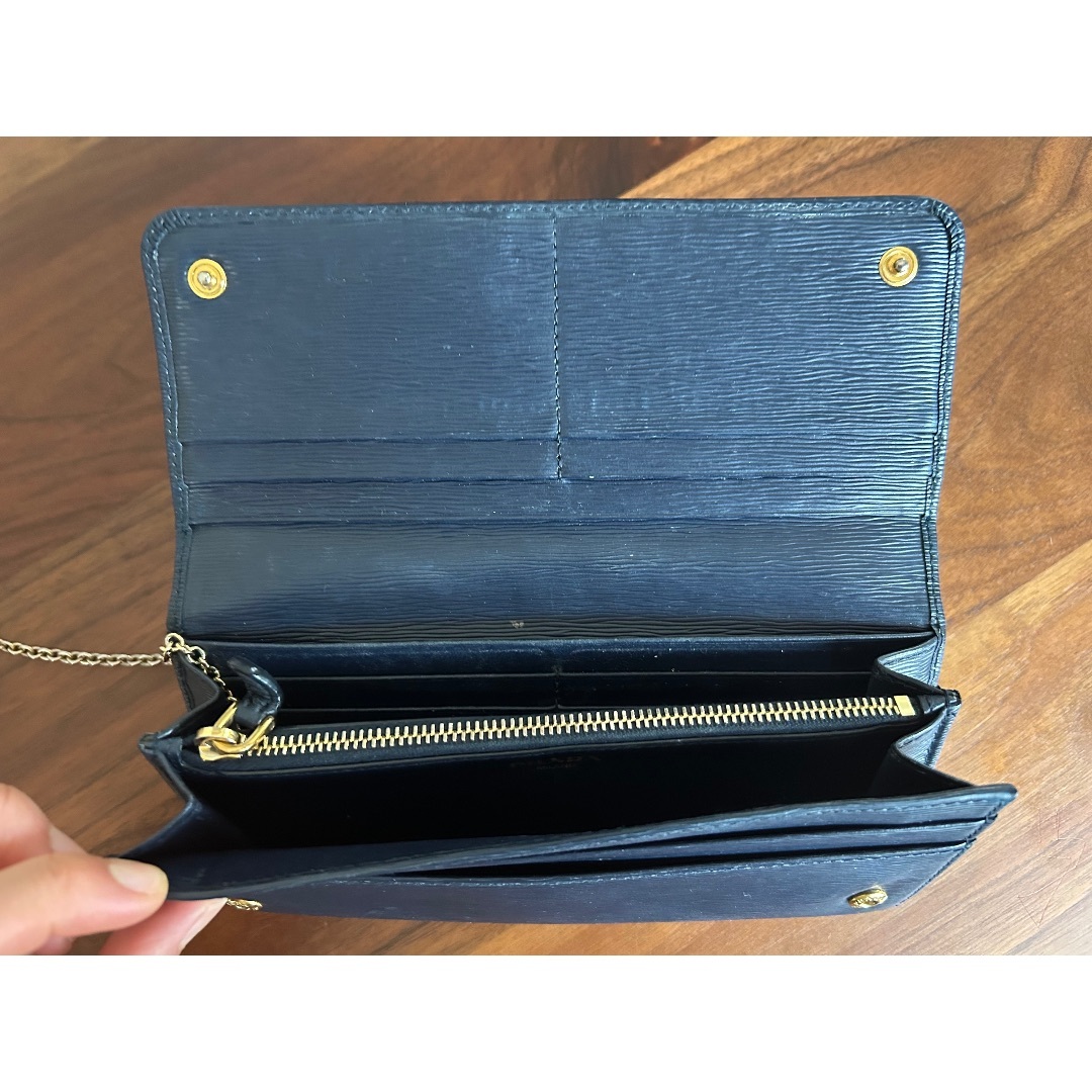 PRADA - PRADA プラダ サフィアーノ 長財布 パスケース付き PRADA - PRADA プラダ サフィアーノ 長財布 パスケース付き