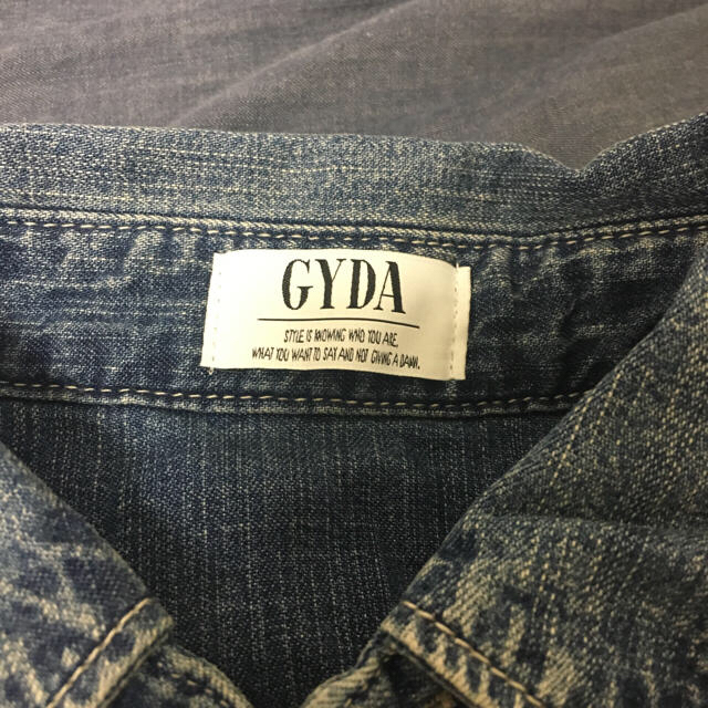 GYDA(ジェイダ)のドルマンデニムシャツ_GYDA レディースのトップス(シャツ/ブラウス(長袖/七分))の商品写真