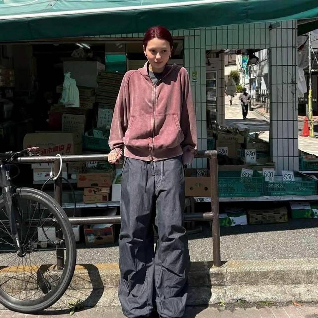 GADID ANONIEM DEBBI / BORDEAUX パーカーの通販 by サクラ shop GADID ANONIEM DEBBI / BORDEAUX パーカーの通販 by サクラ shop