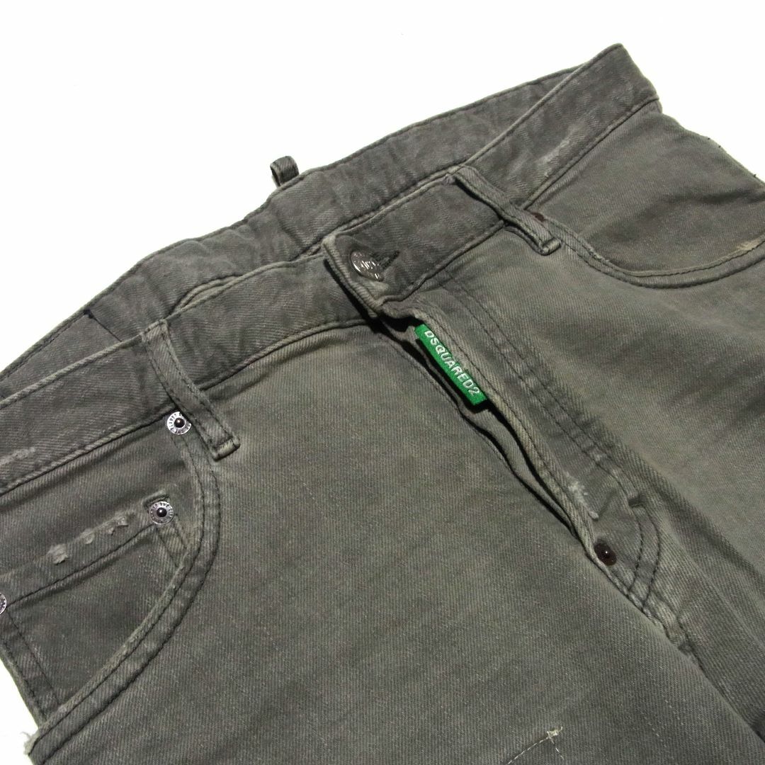 DSQUARED2 - ディースクエアード Skater Jean グレー デニム DSQUARED2 - ディースクエアード Skater Jean グレー デニム