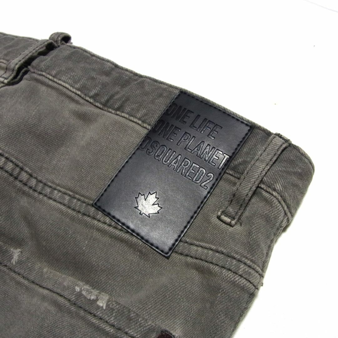 DSQUARED2 - ディースクエアード Skater Jean グレー デニム DSQUARED2 - ディースクエアード Skater Jean グレー デニム