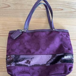 COACH - ほぼ未使用品 コーチ リース トート ハンドバッグ COACH - ほぼ未使用品 コーチ リース トート ハンドバッグ