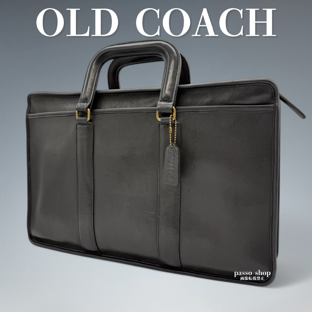オールドコーチ　ビジネスバッグ COACH - コーチ オールドコーチ USA製 ビジネスバッグ ブリーフ