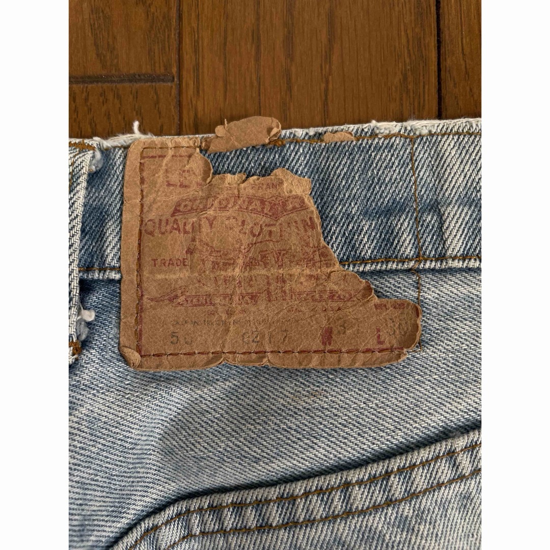 Levi's - Levi's 505 80's 66後期仕様 42TALON 黒カン W30の通販 Levi's - Levi's 505 80's 66後期仕様 42TALON 黒カン W30の通販
