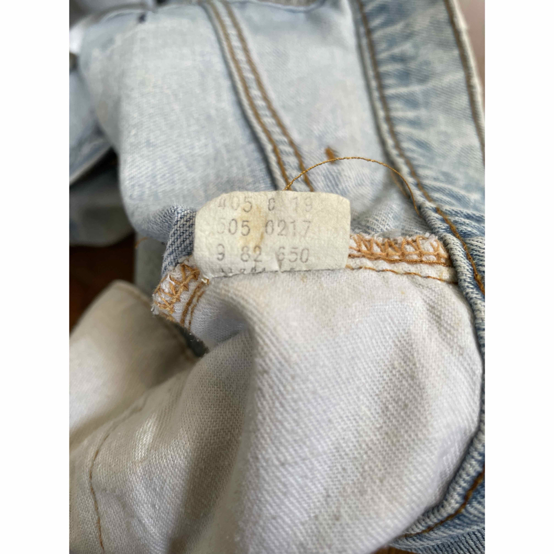 Levi's - Levi's 505 80's 66後期仕様 42TALON 黒カン W30の通販 Levi's - Levi's 505 80's 66後期仕様 42TALON 黒カン W30の通販