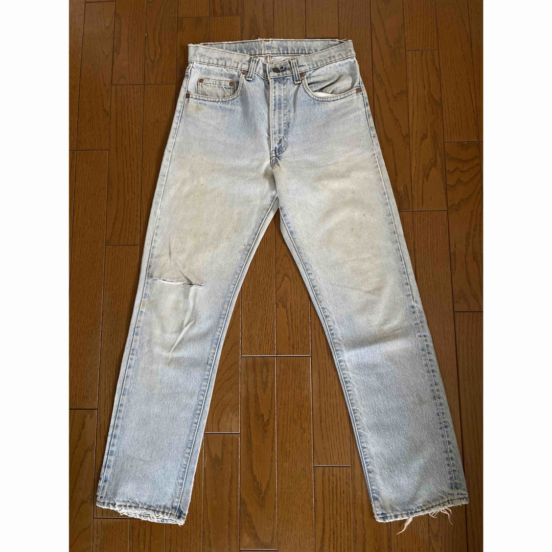 Levi's - Levi's 505 80's 66後期仕様 42TALON 黒カン W30の通販 Levi's - Levi's 505 80's 66後期仕様 42TALON 黒カン W30の通販