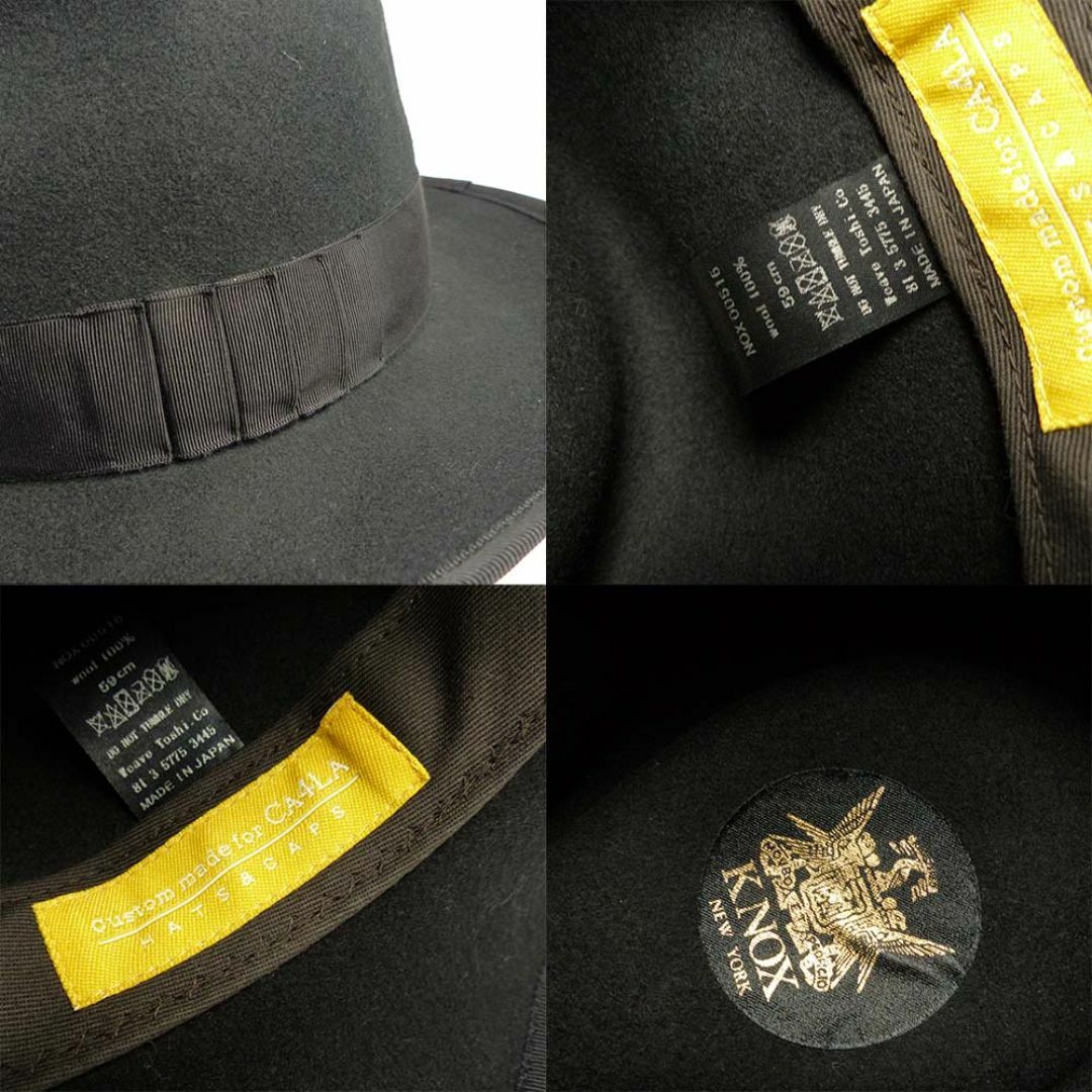 CA4LA - CA4LA ×KNOX NEW YORK 中折れ ハット 表記59の通販 by CA4LA - CA4LA ×KNOX NEW YORK 中折れ ハット 表記59の通販 by