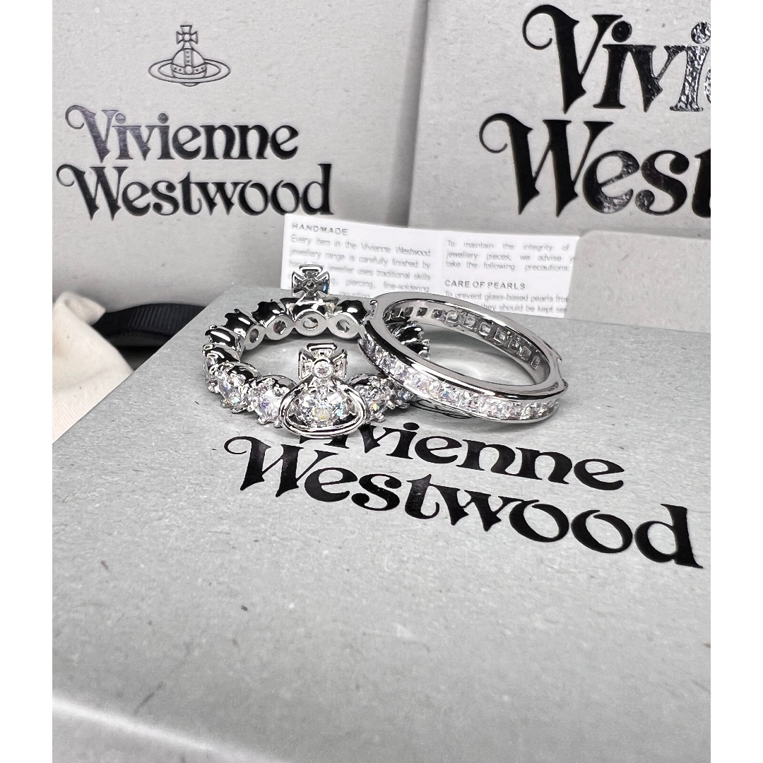 Vivienne Westwood コンビリング シルバー - メルカリ