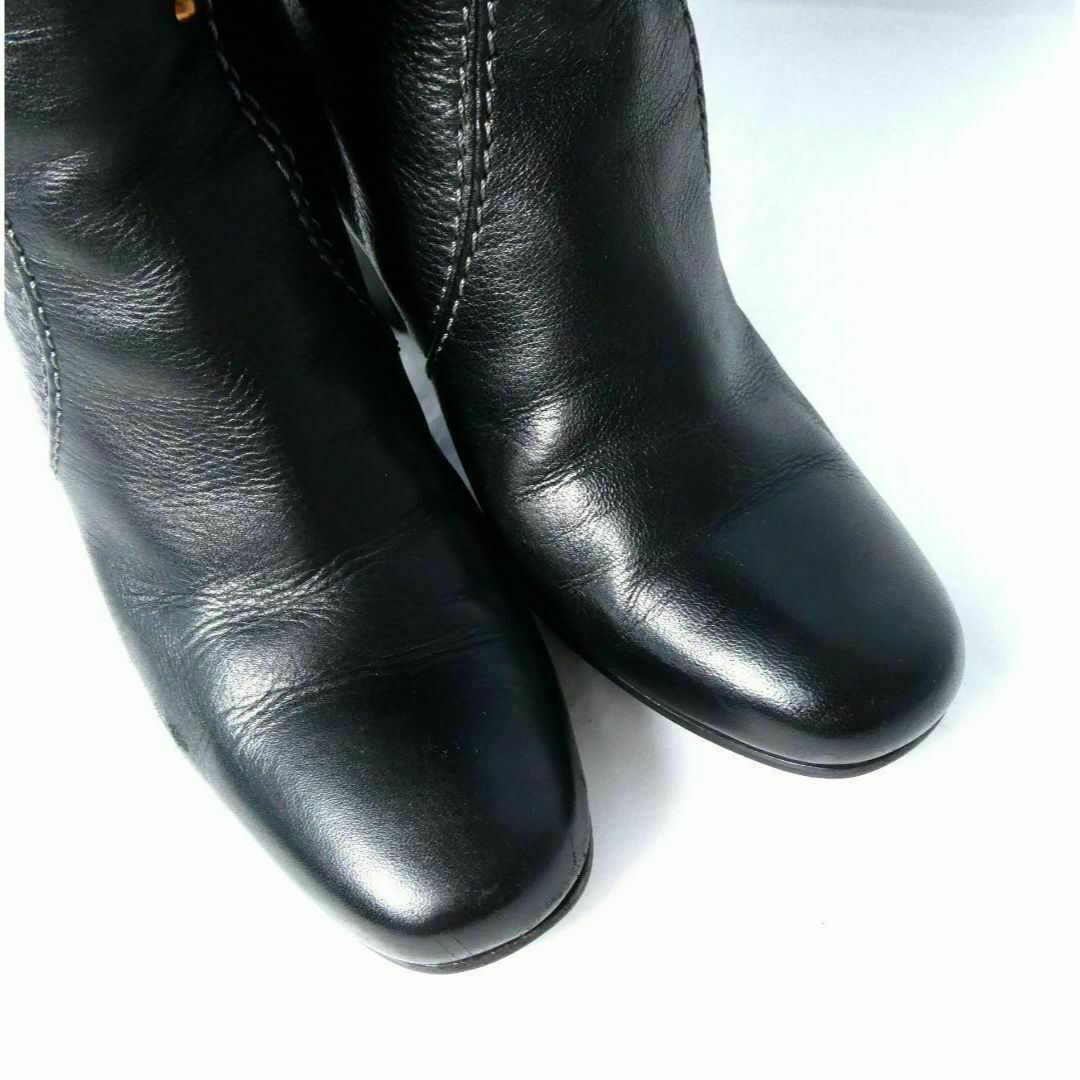 Chloe - 美品 Chloe レザー ベルト ハイヒール ラウンドトゥ Chloe - 美品 Chloe レザー ベルト ハイヒール ラウンドトゥ