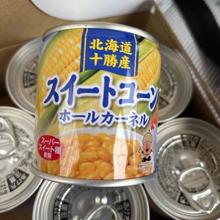 北海道十勝産スイートコーンホールカーネル7缶セット(その他)
