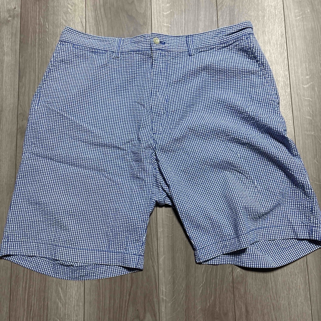 POLO RALPH LAUREN - ポロラルフローレン ギンガムチェック 青 POLO RALPH LAUREN - ポロラルフローレン ギンガムチェック 青