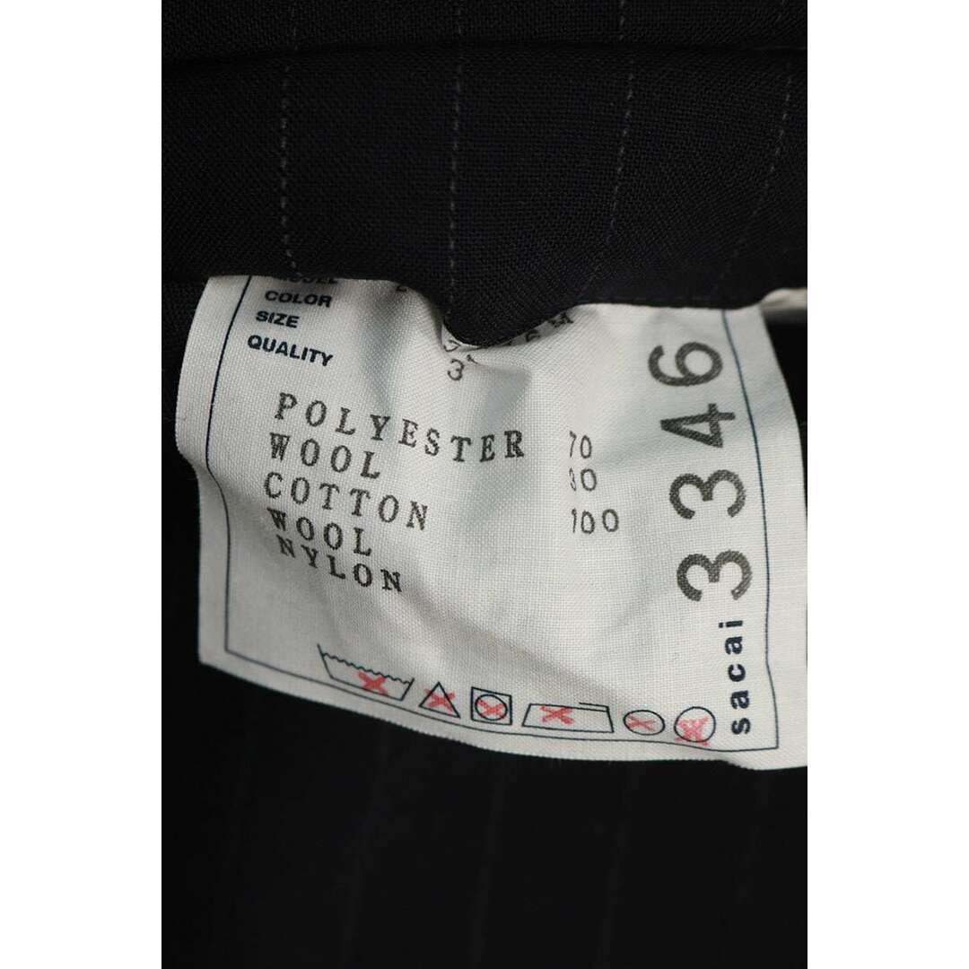 sacai - サカイ 24SS 24-03346M チョークストライプポンディング sacai - サカイ 24SS 24-03346M チョークストライプポンディング